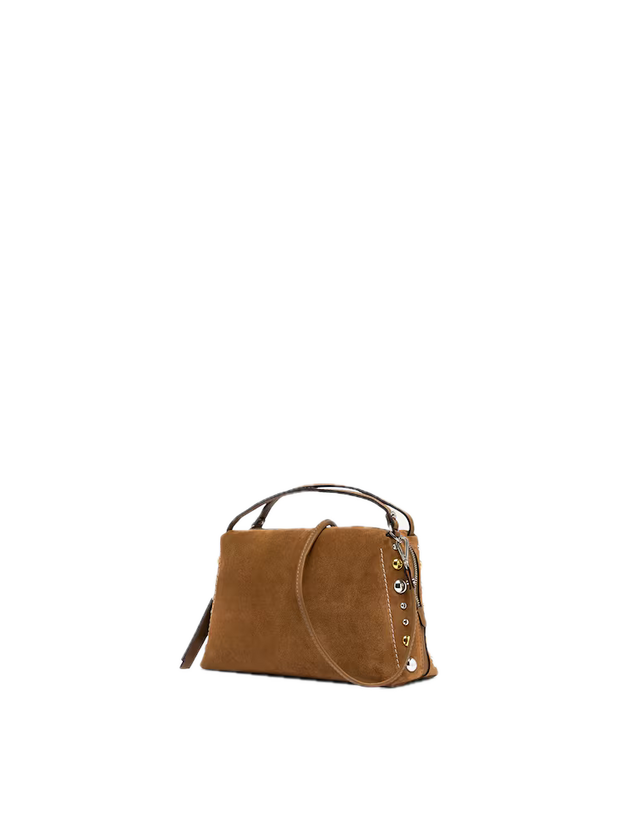 BORSA ALIFA CAMOSCIO BORCHIA