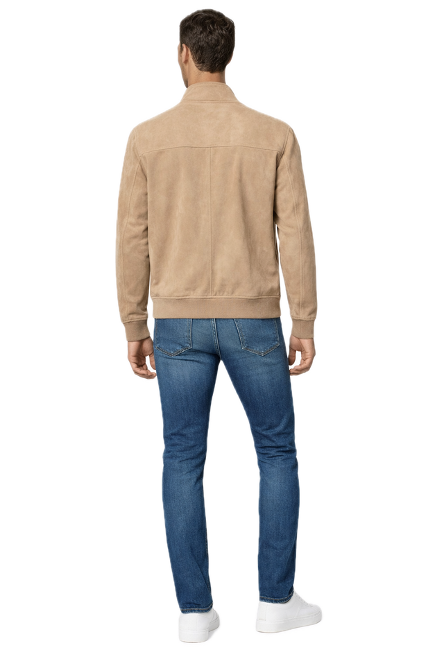 BARRACUTA SUEDE SFODERATO