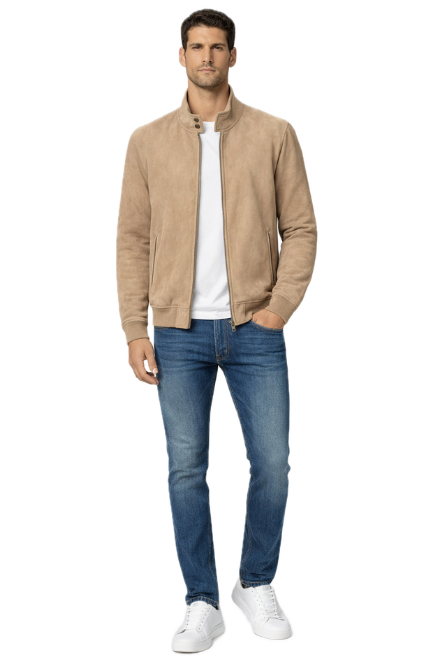 BARRACUTA SUEDE SFODERATO