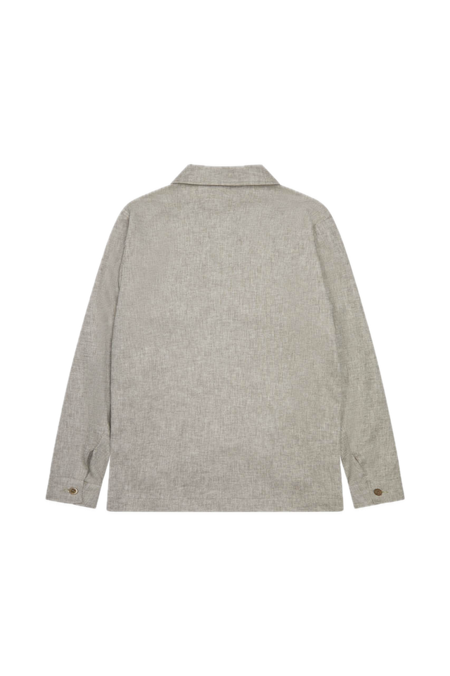OVER SHIRT MISTO LINO
