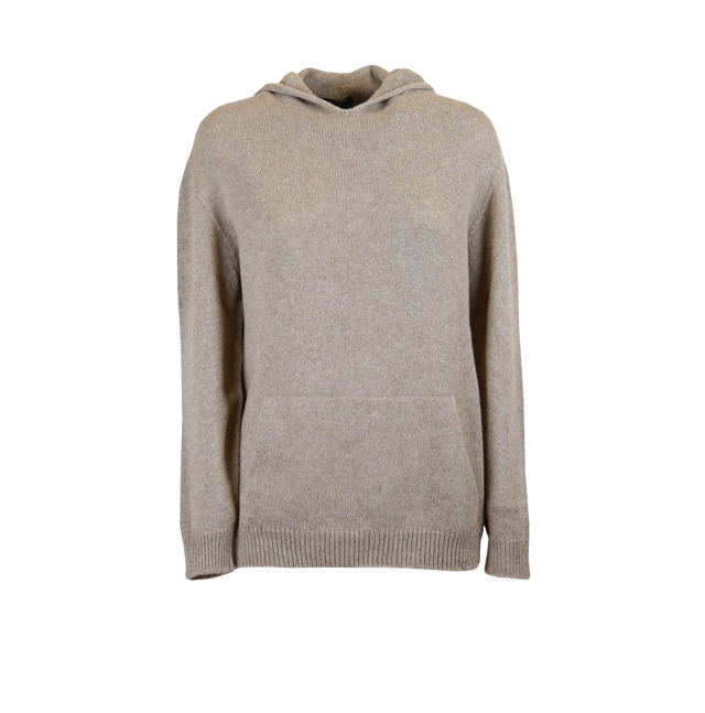 FELPA CON CAPPUCCIO 100% CACHMERE