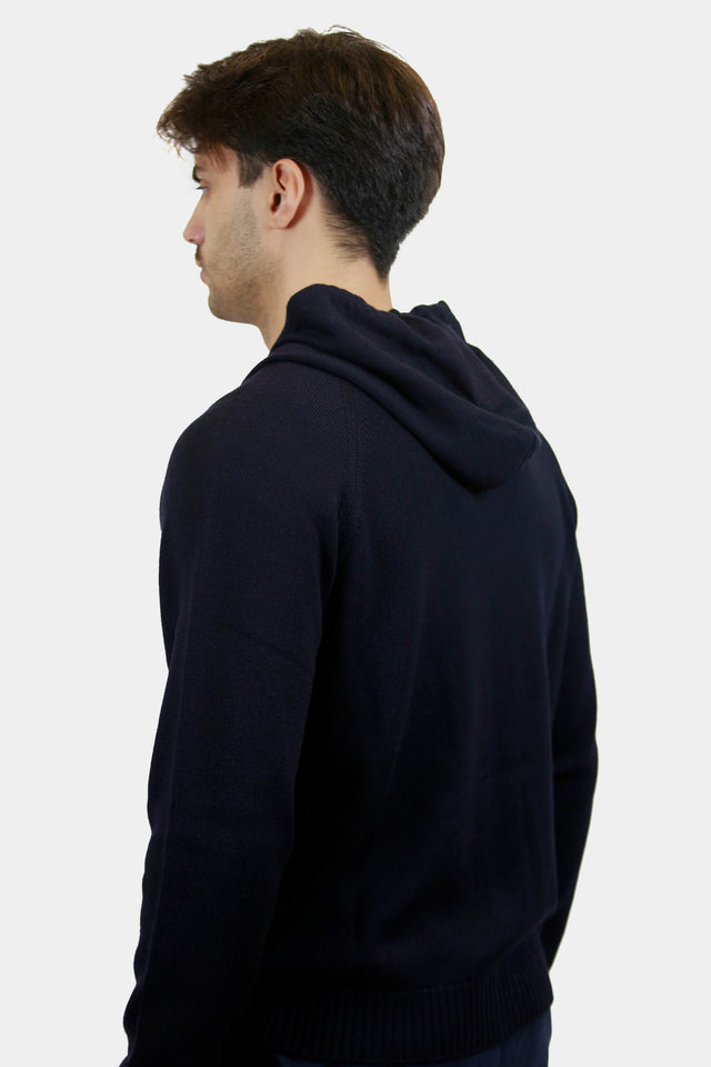 FELPA FULLZIP CAPPUCCIO