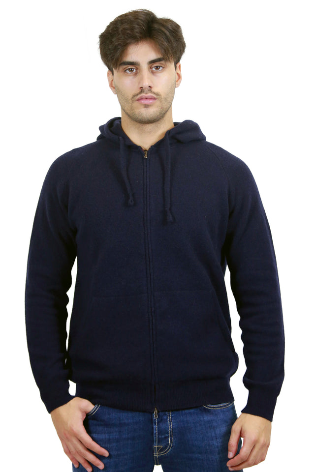 FELPA FULLZIP CAPPUCCIO