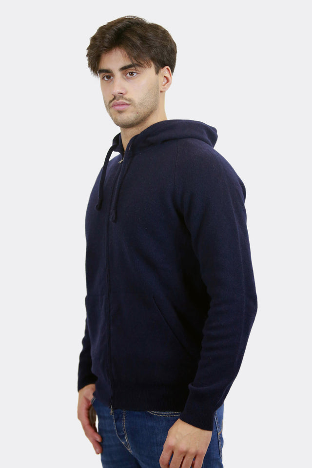 FELPA FULLZIP CAPPUCCIO