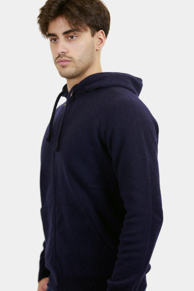 FELPA FULLZIP CAPPUCCIO