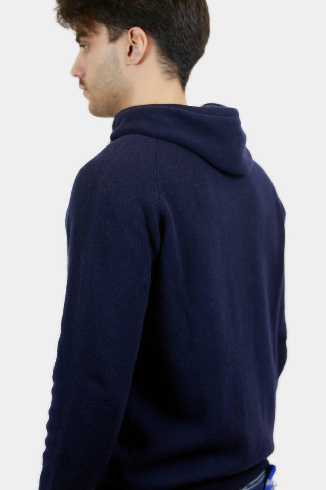 FELPA FULLZIP CAPPUCCIO