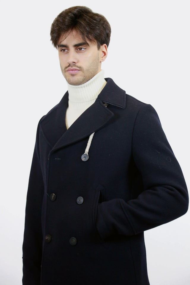PEACOAT RAIN WOOL
