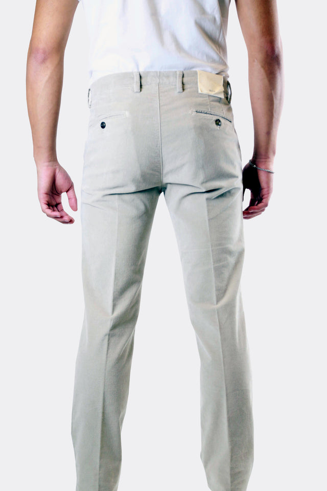 PANTALONE VELLUTO LISCIO