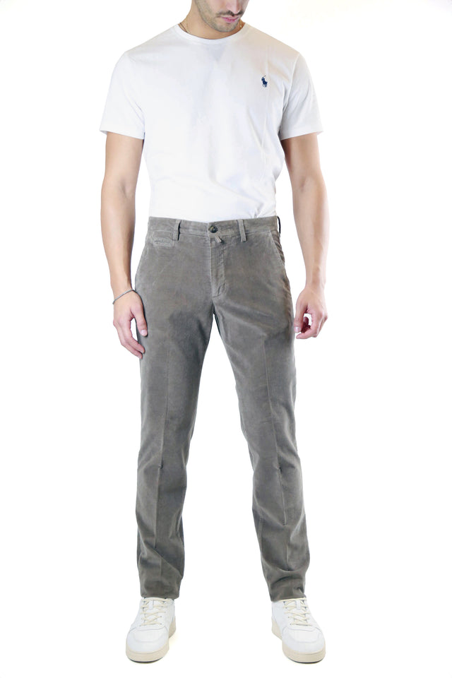 PANTALONE VELLUTO LISCIO