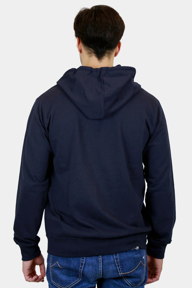 FELPA FULLZIP CAPPUCCIO