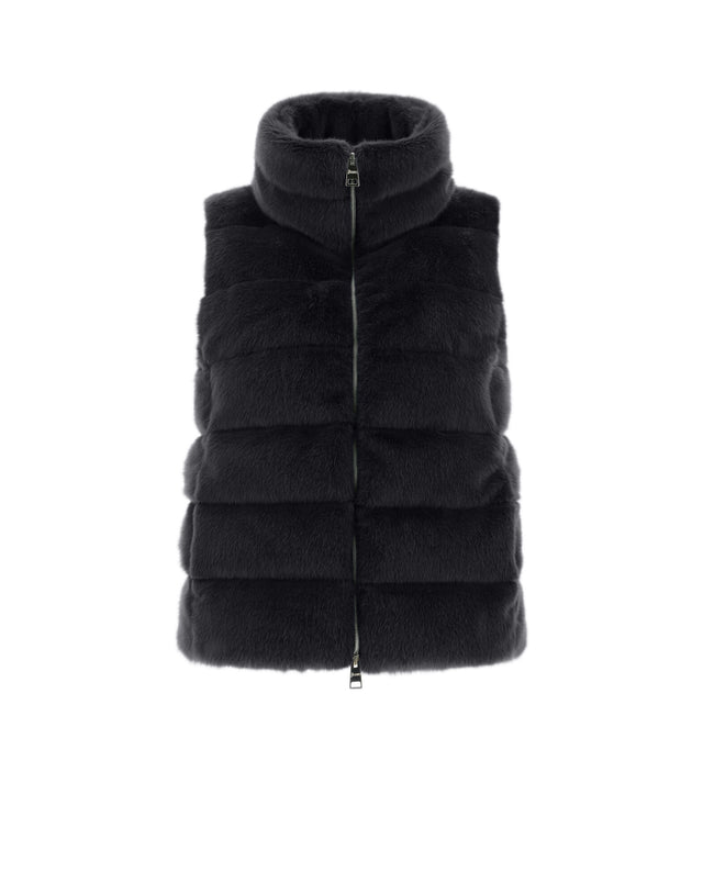 GILET ECOPELLICCIA PIUMA