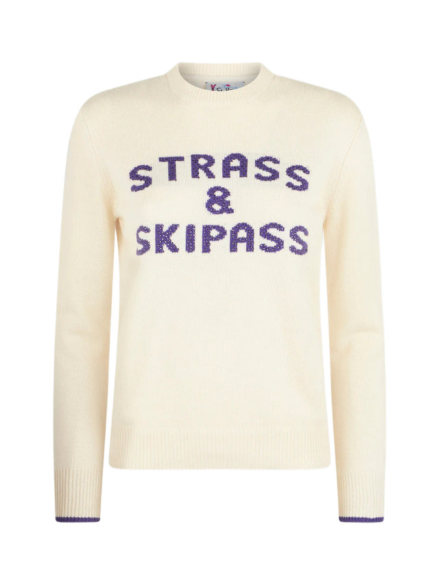 MAGLIA STRASS E SKIPASS