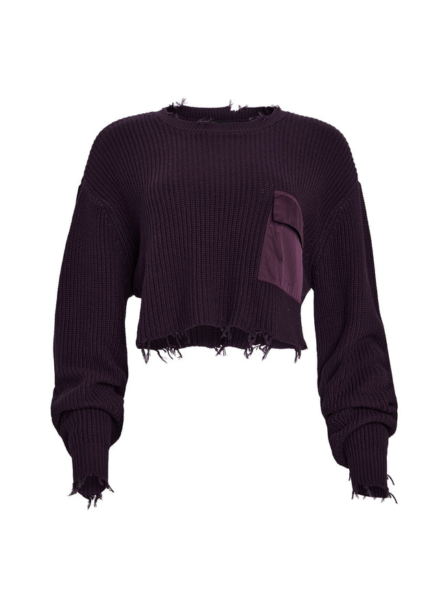 MID CROP DEVIN SWEATER