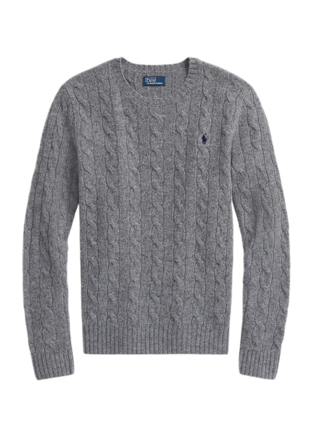 MAGLIA TRECCIA GIROCOLLO DONNA