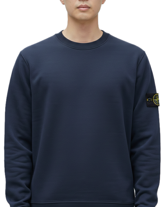 FELPA GIROCOLLO ORGANIC