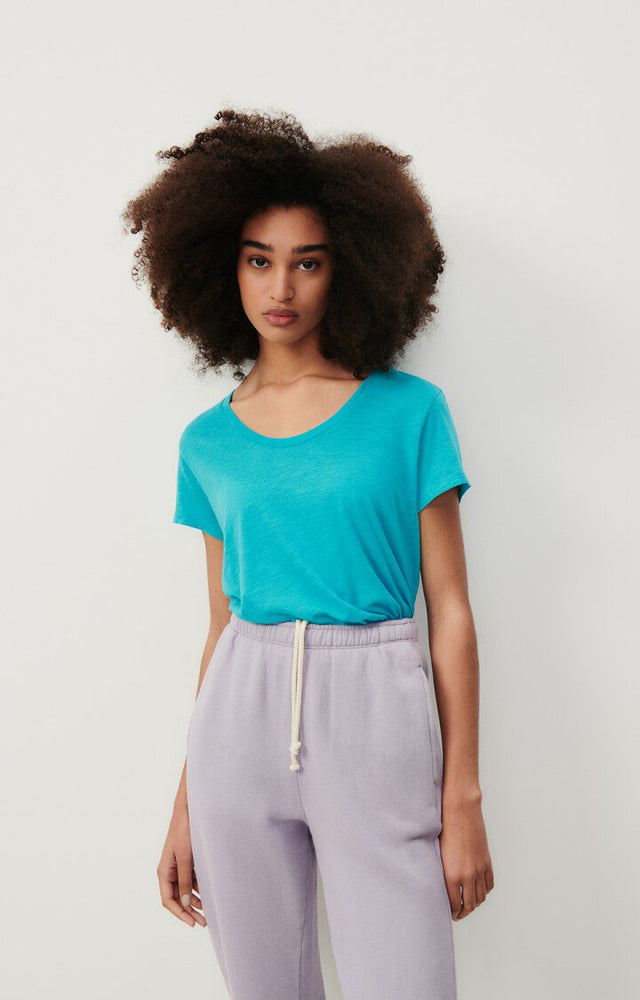 TSHIRT MANICA CORTA SCOLLO A V