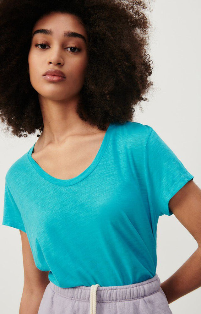 TSHIRT MANICA CORTA SCOLLO A V