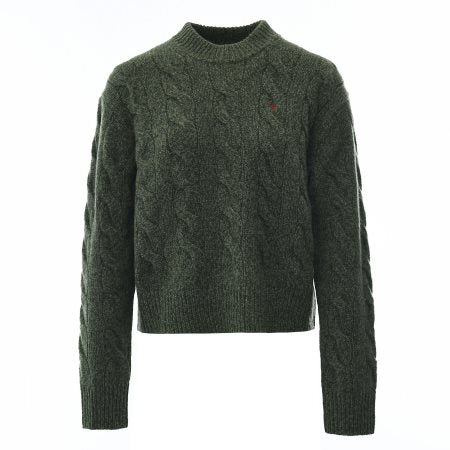 RALPH LAUREN MAGLIA TRECCIA GROSSO DONNA