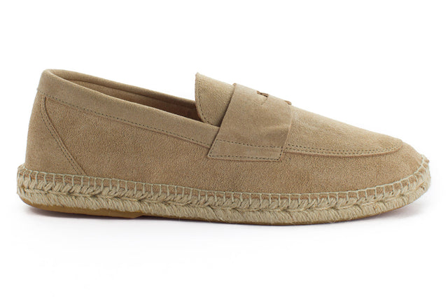 MOCASSINO SUEDE FONDO CORDA