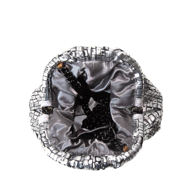 MINI POUCH RIBBON LAMINATED