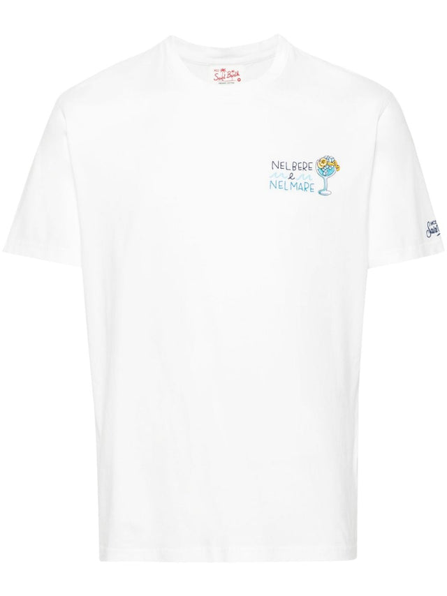 T-SHIRT NEL BERE E NEL MARE