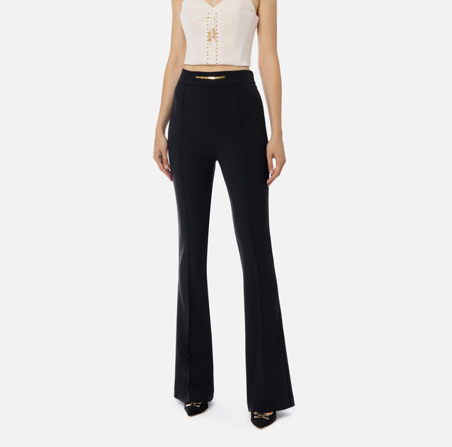 PANTALONE ZAMPA CREPE