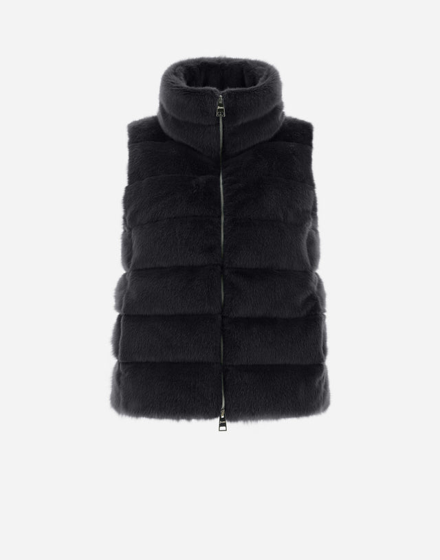 GILET ECOPELLICCIA PIUMA