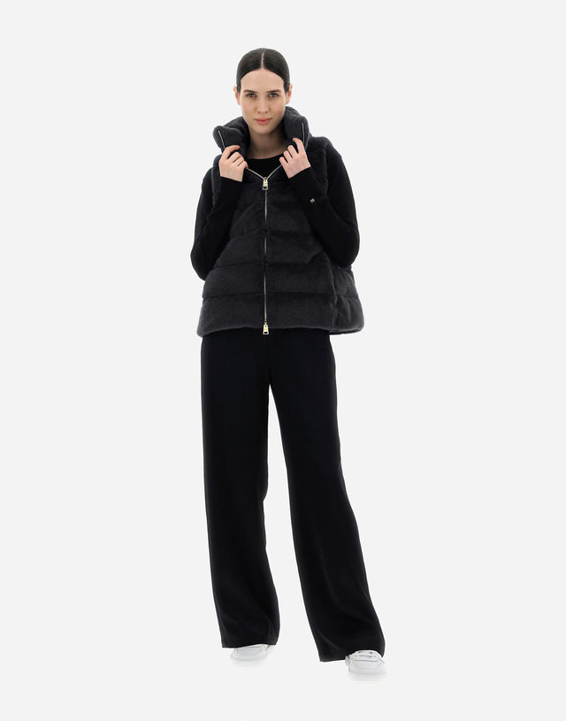 GILET ECOPELLICCIA PIUMA
