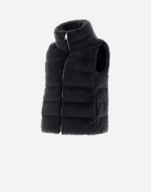 GILET ECOPELLICCIA PIUMA