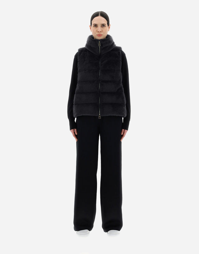 GILET ECOPELLICCIA PIUMA