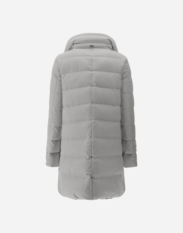 PIUMINO CACHEMIRE COLLO LANA
