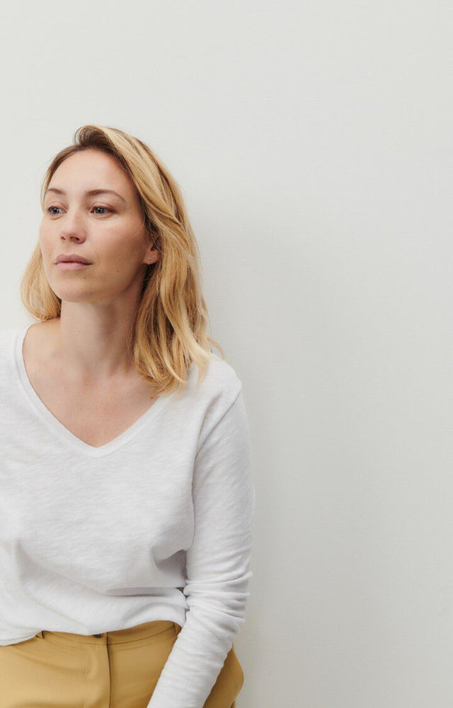 TSHIRT MANICA LUNGA TAGLIO VIVO