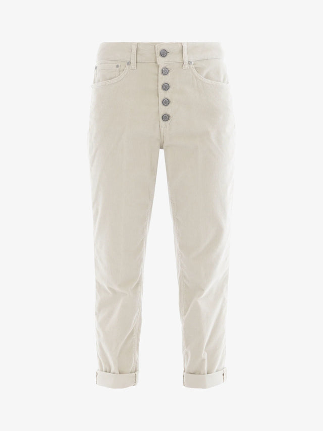 PANTALONE KOONS VELLUTO 1000 RIGHE