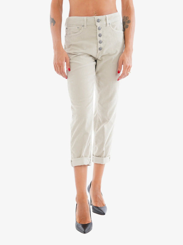 PANTALONE KOONS VELLUTO 1000 RIGHE
