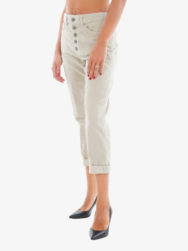 PANTALONE KOONS VELLUTO 1000 RIGHE