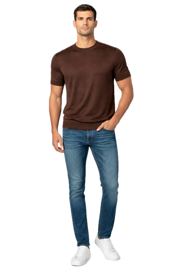 T SHIRT MAGLIA SETA