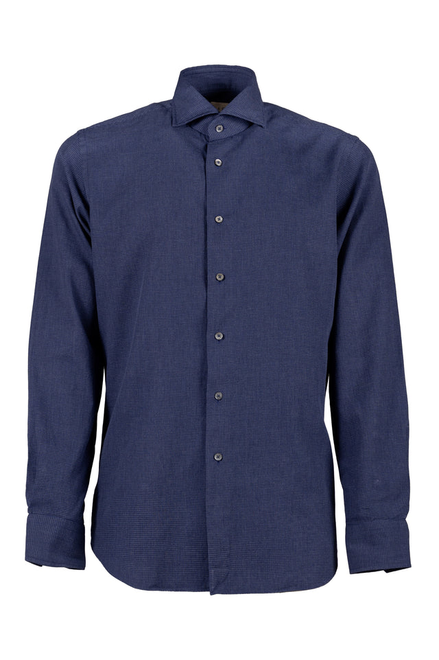 CAMICIA TWILL MELANGE