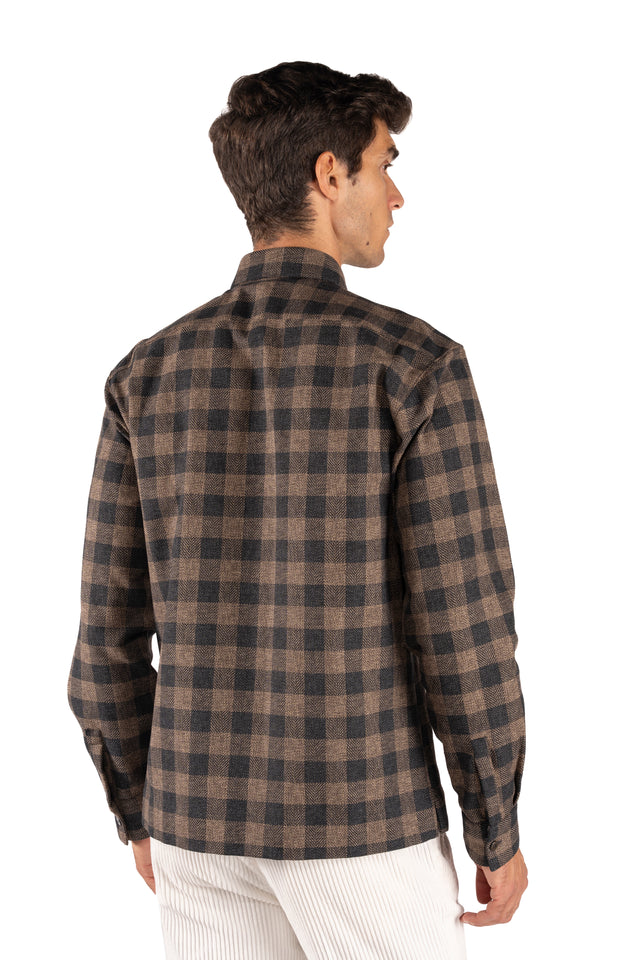 CAMICIA OVER SHIRT COTONE