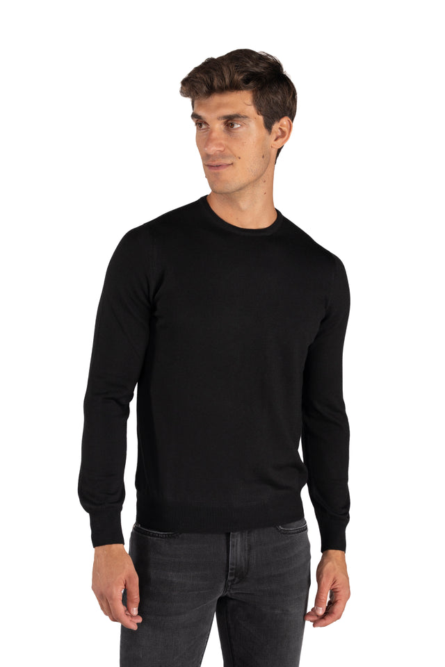 MAGLIA GIROCOLLO LANA MERINO