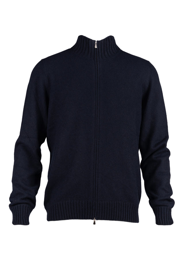 FULL ZIP CACHEMIRE FELTED