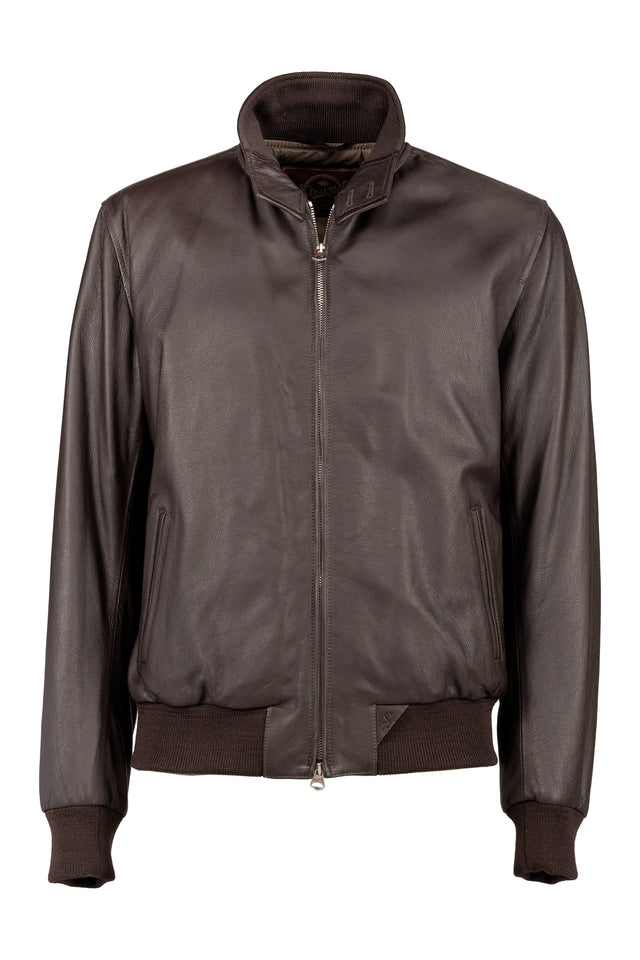 GIACCA BOMBER NUVOLA PELLE PIUMA