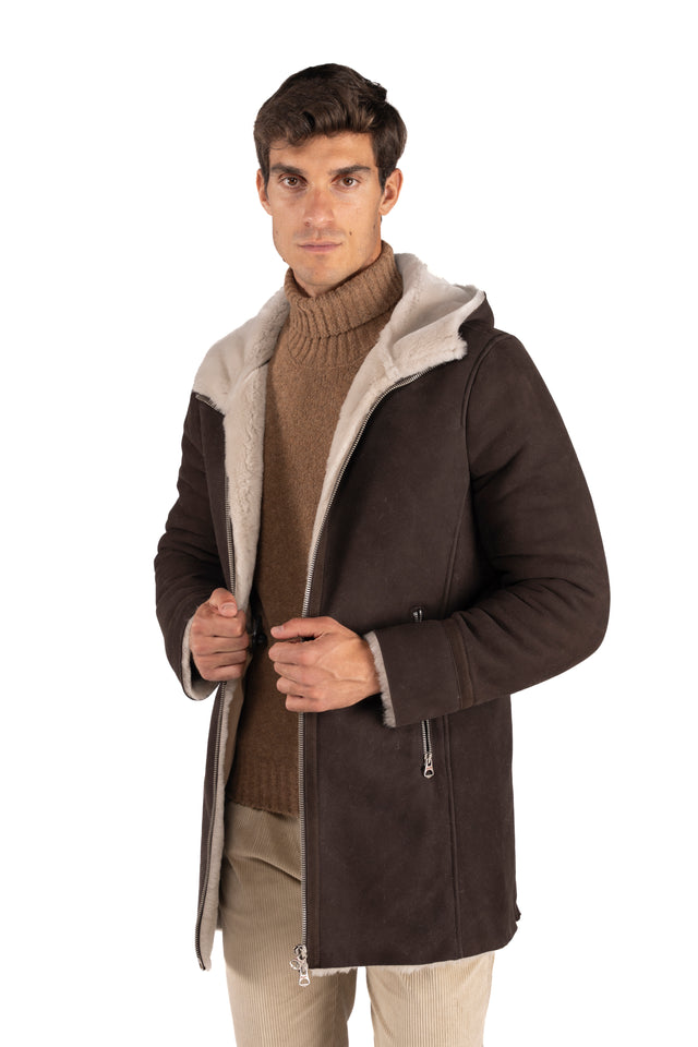 SHEARLING SUED