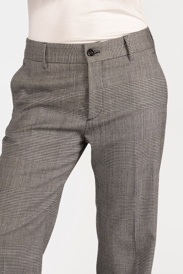 PANTALONE DRITTO CHECK