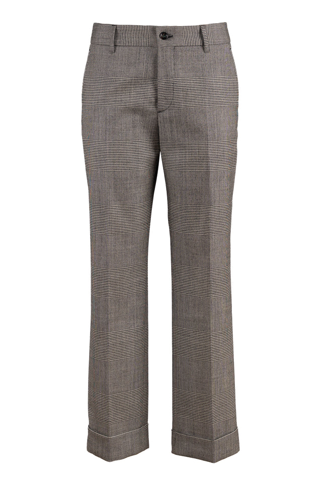 PANTALONE DRITTO CHECK