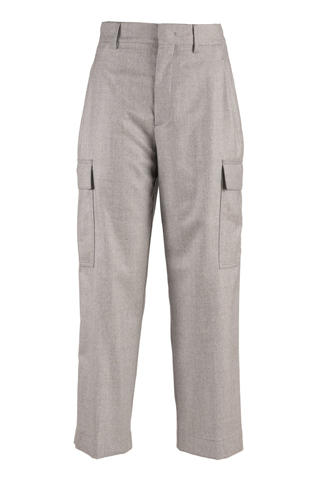 PANTALONE CARGO LANA VITALE BARBERIS