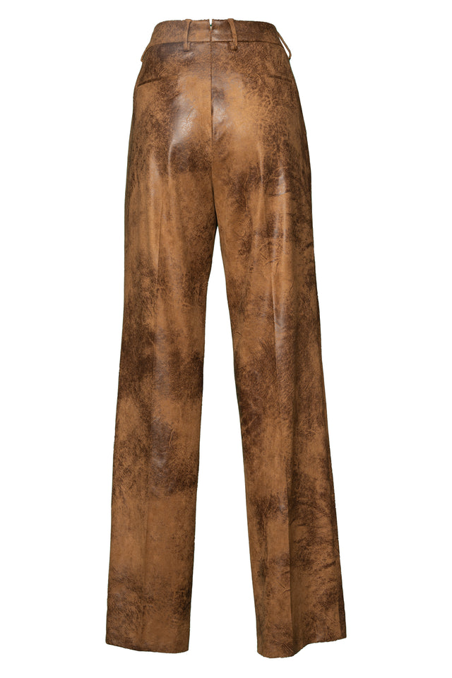 PANTA DRITTO ECOPELLE STONE