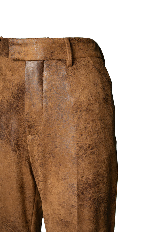 PANTA DRITTO ECOPELLE STONE
