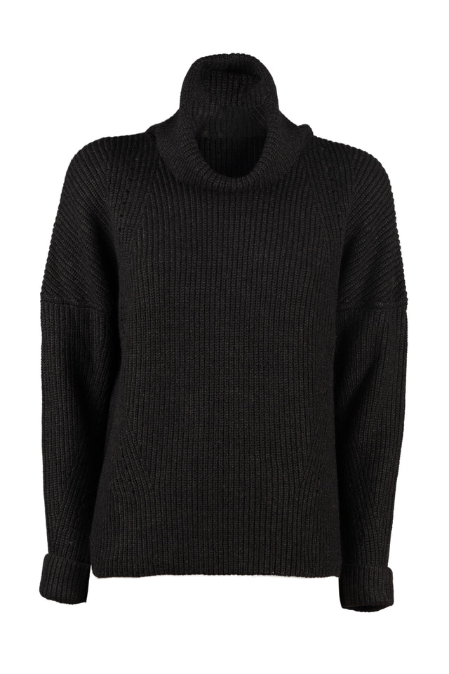 MAGLIA COLLO ALTO COSTA TRAFORI