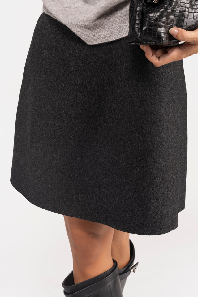 GONNA MAGLIA REVERSIBILE