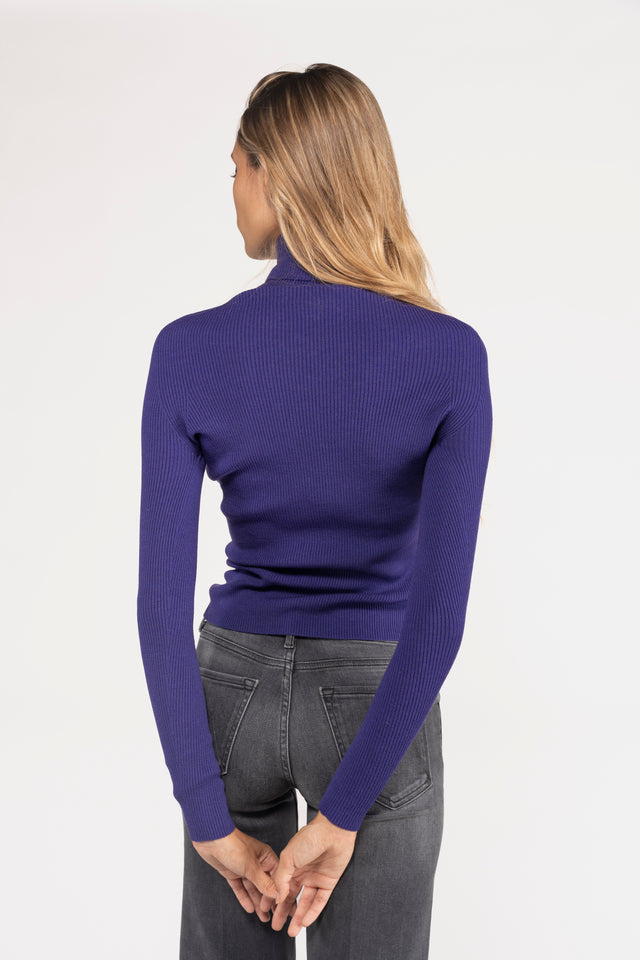 MAGLIA COLLO ALTO COSTINA